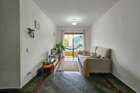 Sala de apartamento para alugar com 2 quartos, 113m² em Jardim Belmar, Guarujá