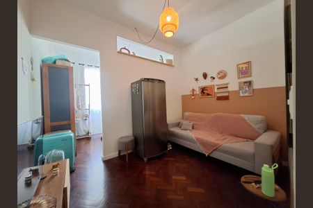 Sala de apartamento à venda com 1 quarto, 28m² em Lapa, Rio de Janeiro
