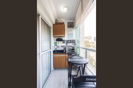 Varanda gourmet de apartamento à venda com 2 quartos, 49m² em Padroeira, Osasco