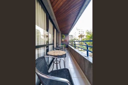 Varanda Sala de apartamento à venda com 3 quartos, 133m² em Brooklin Novo, São Paulo