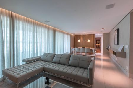 Sala de apartamento à venda com 4 quartos, 166m² em Anchieta, Belo Horizonte