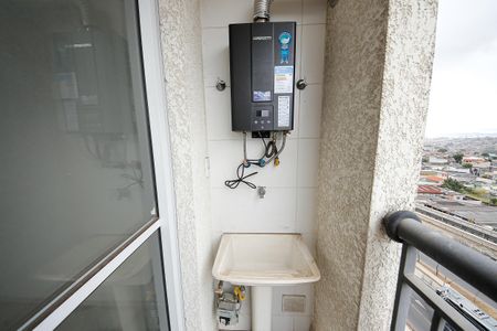 Varanda de apartamento à venda com 2 quartos, 38m² em Jardim Adutora, São Paulo