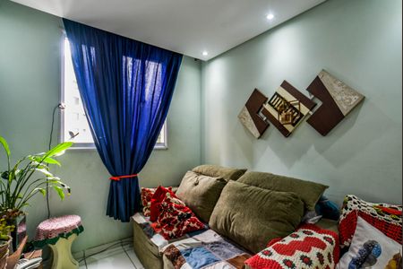 Sala de apartamento à venda com 2 quartos, 42m² em Jardim Cristiane, Santo André
