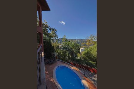 Vista de casa de condomínio à venda com 3 quartos, 350m² em Vila Alpina, Nova Lima