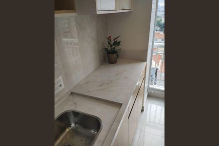 Cozinha de apartamento à venda com 2 quartos, 67m² em Santo Antônio, São Caetano do Sul