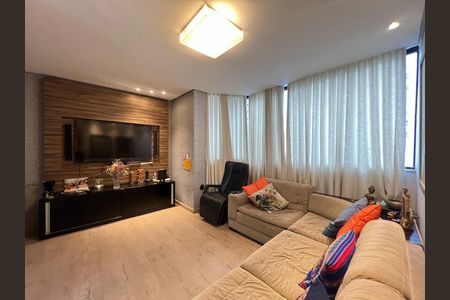 Sala de apartamento para alugar com 3 quartos, 150m² em Grajaú, Belo Horizonte