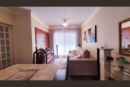 Sala de apartamento à venda com 3 quartos, 86m² em Vila Rossi, Campinas