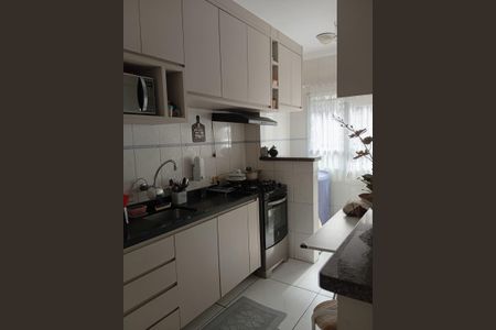 Cozinha de apartamento à venda com 2 quartos, 60m² em Vila Jerusalem, São Bernardo do Campo