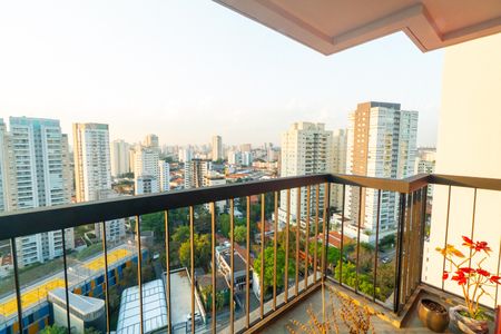Sacada da Sala de apartamento para alugar com 3 quartos, 104m² em Vila Mascote, São Paulo