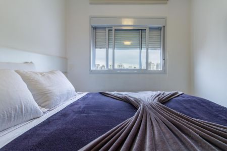 Suíte 1 de apartamento à venda com 2 quartos, 58m² em Brooklin, São Paulo