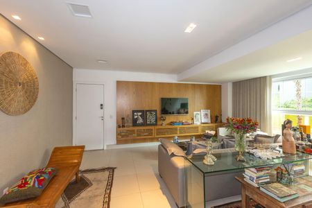 Sala de apartamento para alugar com 3 quartos, 148m² em Vila da Serra, Nova Lima