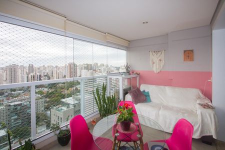 Sacada de kitnet/studio à venda com 1 quarto, 41m² em Brooklin, São Paulo