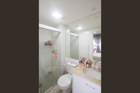 Banheiro de kitnet/studio à venda com 1 quarto, 41m² em Brooklin, São Paulo