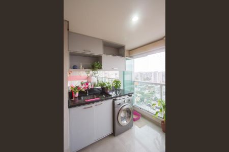 Sacada de kitnet/studio à venda com 1 quarto, 41m² em Brooklin, São Paulo