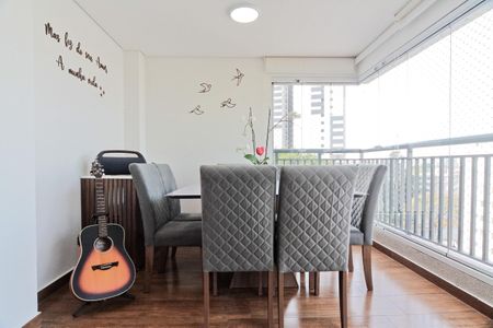 Varanda da Sala de apartamento para alugar com 2 quartos, 88m² em Vila Albertina, São Paulo