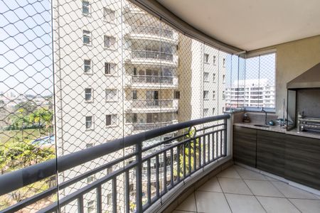 Varanda de apartamento à venda com 3 quartos, 100m² em Tamboré, Santana de Parnaíba