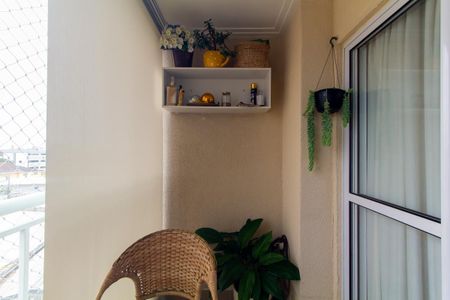 Varanda da Sala de apartamento à venda com 3 quartos, 60m² em Vila Independencia, São Paulo