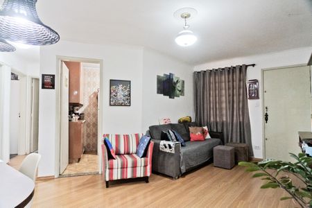 Sala de apartamento à venda com 3 quartos, 63m² em Vila Bonilha, São Paulo