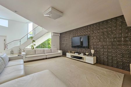 Sala de casa de condomínio para alugar com 5 quartos, 1000m² em Jardim Acapulco, Guarujá