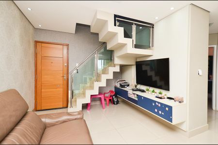 Sala 1 de apartamento à venda com 3 quartos, 140m² em Fernão Dias, Belo Horizonte