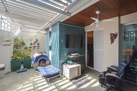 Varanda gourmet de apartamento à venda com 3 quartos, 120m² em Vila Caminho do Mar, São Bernardo do Campo