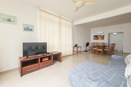 Sala de apartamento para alugar com 4 quartos, 250m² em Barra Funda, Guarujá