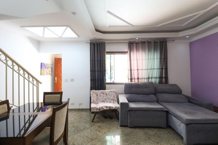 Sala de casa de condomínio à venda com 3 quartos, 114m² em Vila Santos, São Paulo