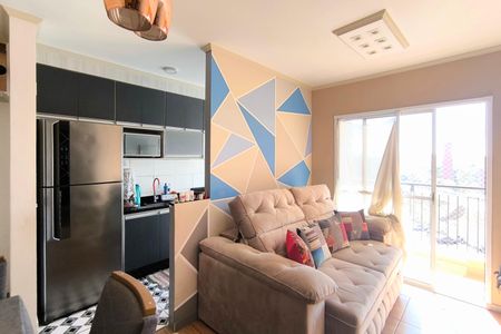 Sala de apartamento à venda com 2 quartos, 50m² em Vila Nambi, Jundiaí