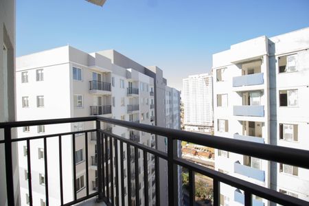 Varanda da Sala de apartamento para alugar com 2 quartos, 38m² em Vila Barreto, São Paulo