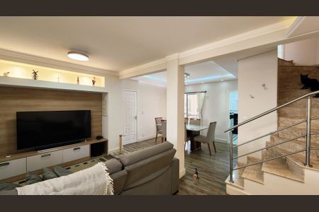 Sala de casa de condomínio à venda com 3 quartos, 170m² em Jardim Shangai, Jundiaí