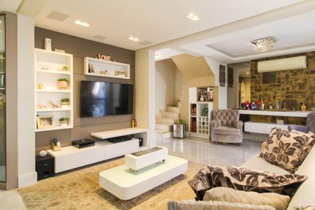 Sala 1 de casa de condomínio para alugar com 3 quartos, 230m² em Estância Velha, Canoas