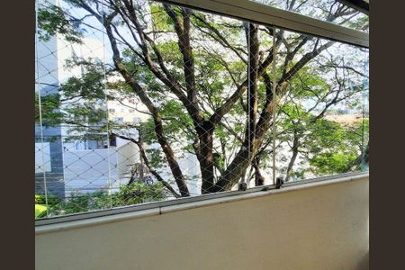 Varanda de apartamento à venda com 3 quartos, 112m² em Santa Lúcia, Belo Horizonte