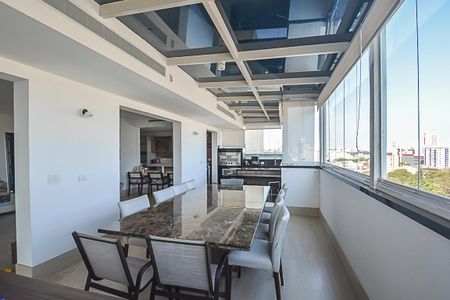 Varanda gourmet de apartamento à venda com 3 quartos, 215m² em Vila Angelina, São Bernardo do Campo