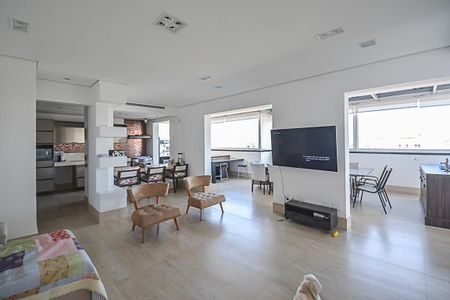 Sala de apartamento à venda com 3 quartos, 215m² em Vila Angelina, São Bernardo do Campo