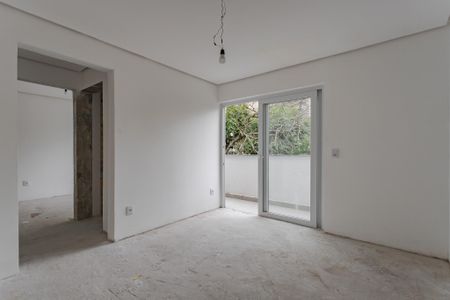 Sala/Cozinha de kitnet/studio à venda com 1 quarto, 33m² em Bom Fim, Porto Alegre