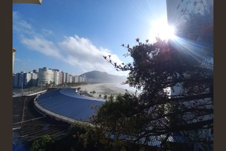 Varanda da Sala de apartamento para alugar com 2 quartos, 99m² em Ilha Porchat, São Vicente