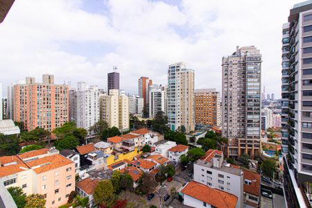 Vista da Varanda de kitnet/studio para alugar com 1 quarto, 40m² em Perdizes, São Paulo