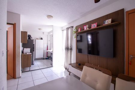 Sala de apartamento para alugar com 2 quartos, 48m² em Vila Lage, São Gonçalo