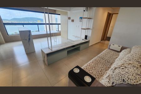 Sala de apartamento para alugar com 2 quartos, 65m² em Ponta da Praia, Santos