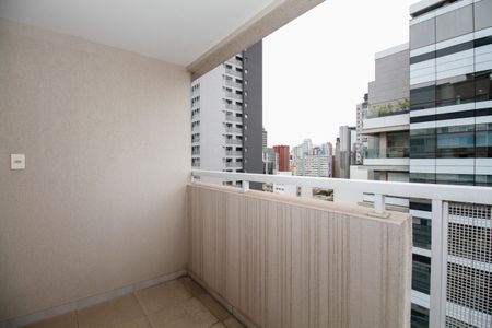 Varanda de kitnet/studio à venda com 1 quarto, 24m² em Jardim Paulistano, São Paulo