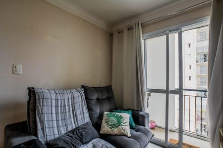 Sala de apartamento à venda com 2 quartos, 48m² em Parque Jaçatuba, Santo André