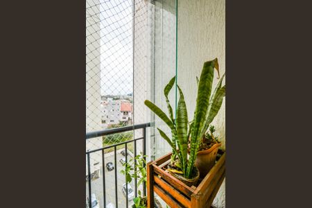 Varanda de apartamento à venda com 2 quartos, 48m² em Parque Jaçatuba, Santo André