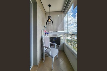 Varanda da Sala de apartamento para alugar com 1 quarto, 56m² em Jardim do Mar, São Bernardo do Campo