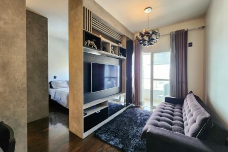 Sala de apartamento para alugar com 1 quarto, 56m² em Jardim do Mar, São Bernardo do Campo