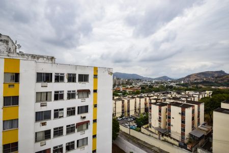 Vista da Sala de apartamento à venda com 2 quartos, 55m² em Del Castilho, Rio de Janeiro