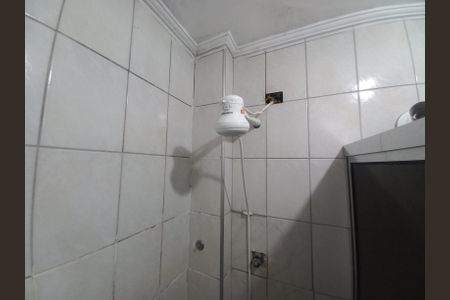 Banheiro Social de apartamento para alugar com 1 quarto, 40m² em Boa Vista, São Vicente