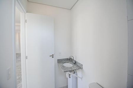 Banheiro 1 de apartamento à venda com 1 quarto, 48m² em Vila Campestre, São Bernardo do Campo