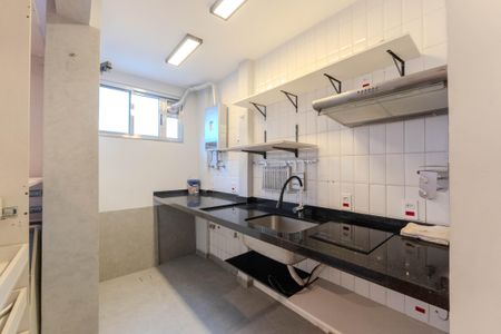 Cozinha de kitnet/studio à venda com 1 quarto, 31m² em Bela Vista, São Paulo