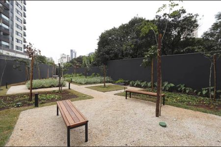 Área comum de kitnet/studio para alugar com 1 quarto, 20m² em Paraíso, São Paulo