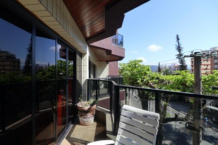 Varanda da Sala de apartamento para alugar com 4 quartos, 174m² em Parque Enseada, Guarujá